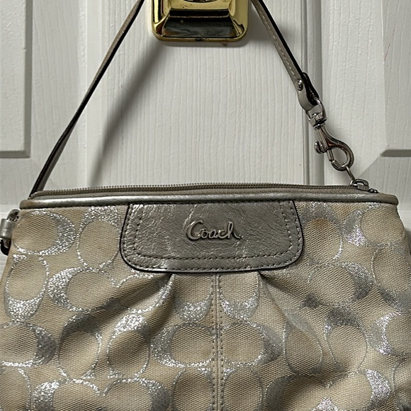 Coach Wristlet With Logo Tag - Picture 15 of 16